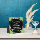 Motivatie Inspirerend prijsopgave voor succes Fotoplaat (Insitu)