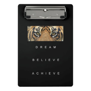 Motivatie Inspirerend prijsopgave voor successen t Mini Klembord