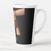 Motivatie Inspirerend prijsopgave voor teamwerk Latte Mok (Rechts)