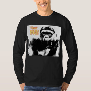 Motivatie Inspirerend Quote Gorilla Pop Art T-shirt
