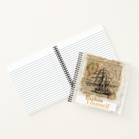 Motivatie Inspirerend Quote Modern Elegant Notitieboek (Binnen)