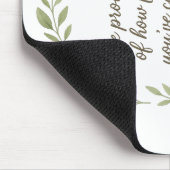 Motivatie & Inspirerend Quote Muismat (Hoek)