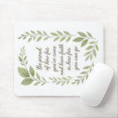 Motivatie & Inspirerend Quote Muismat (Met muis)