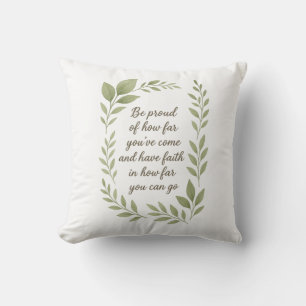Motivatie & Inspirerend Quote Sierkussen