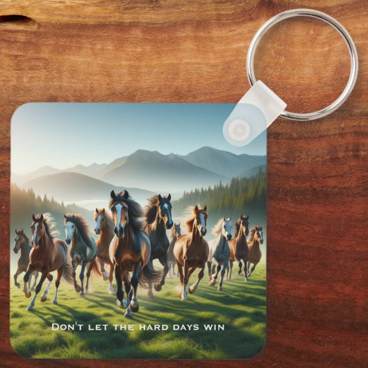 Motivatie Inspirerend Sleutelhanger (Achterkant)