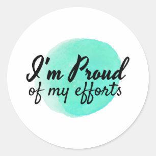 motivatie inspirerend spirituele koersen ronde sticker