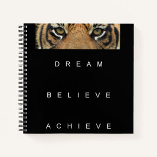 Motivatie Inspirerend Succes Quote Elegant Notitieboek