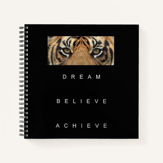 Motivatie Inspirerend succesverhalen Notitieboek (Voorkant)