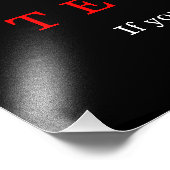 Motivatie Inspirerend van het team Foto Afdruk (Hoek)