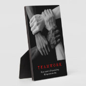 Motivatie Inspirerend van het team Fotoplaat (Zijkant)