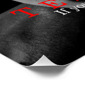 Motivatie Inspirerend  van het team Perfect Poster (Hoek)