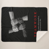 Motivatie Inspirerend  van het team Sherpa Deken (Voorkant (horizontaal))