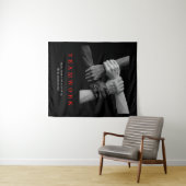 Motivatie Inspirerend  van het team Wandkleed (In Situ (horizontaal))