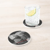 Motivatie Inspirerend van het team Zandsteen Onderzetter (Zijkant)