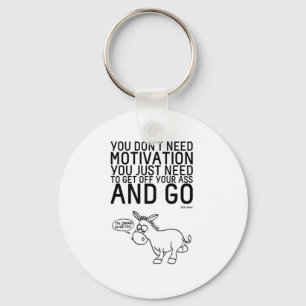Motivatie is niet nodig sleutelhanger