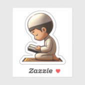 Motivatie islamitisch gebed voor islamitische Kind Sticker (Vel)