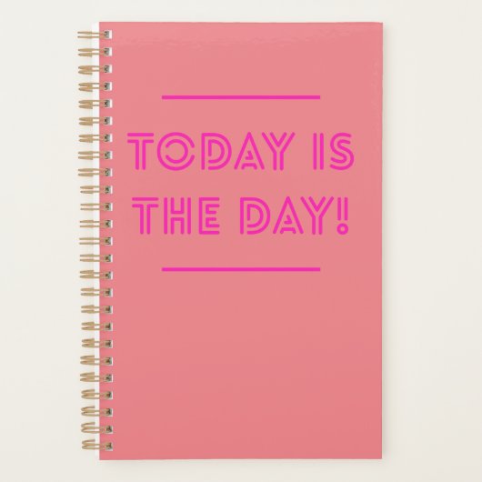 Motivatie jaarplanning en weekplanning planner (Voorkant)