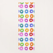 Motivatie Joga Mat met je eigen claim op het hart (Achterkant)