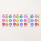 Motivatie Joga Mat met je eigen claim op het hart (Voorkant (horizontaal))