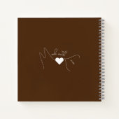 Motivatie journaal notitieboek (Achterkant)