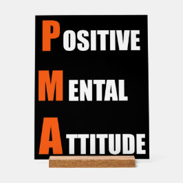 Motivatie Kantoor-decor positieve mentale houding Acryl Bord