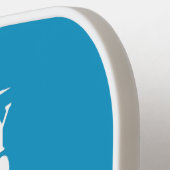 Motivatie KEUZE aangepast monogram Pickleball Pad Paddle (Links Detail)