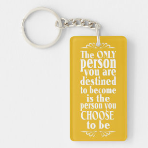 Motivatie KEUZE aangepaste kleur sleutelhanger