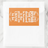 Motivatie KEUZE aangepaste kleur stickers (Tas)
