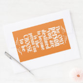 Motivatie KEUZE aangepaste kleur stickers (Envelop)