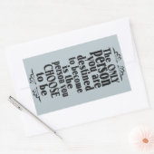 Motivatie KEUZE aangepaste kleur stickers (Envelop)