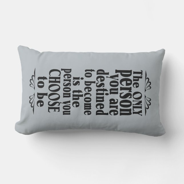 Motivatie KEUZE aangepaste kleur & tekst kussen (Voorkant)