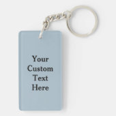 Motivatie KEUZE aangepaste sleutelketen Sleutelhanger (achterkant)