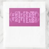 MOTIVATIE KEUZE STICKERS (Tas)