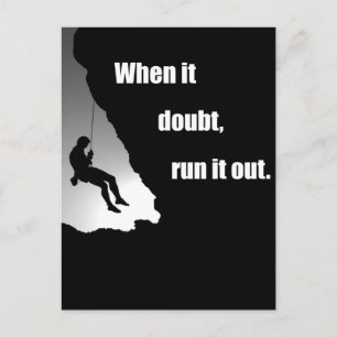Motivatie klimmen briefkaart