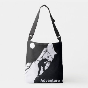 Motivatie klimmen crossbody tas