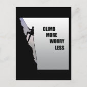 Motivatie klimmen gezegde briefkaart (Voorkant)