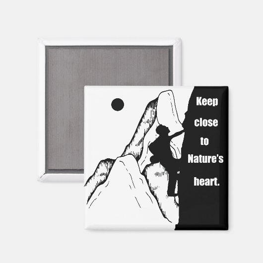 Motivatie klimmen magneet (Voorkant / Achterkant)