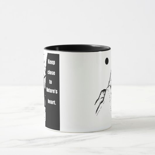 Motivatie klimmen mok (Midden)