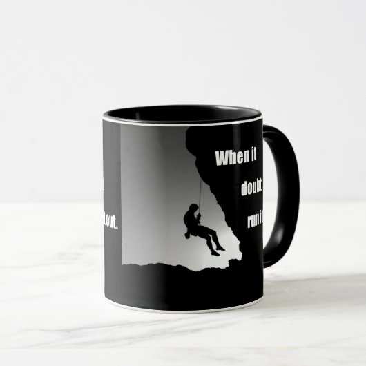 Motivatie klimmen mok (Voorkant rechts)