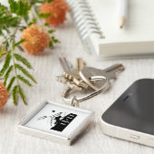 Motivatie klimmen sleutelhanger (Zijkant)