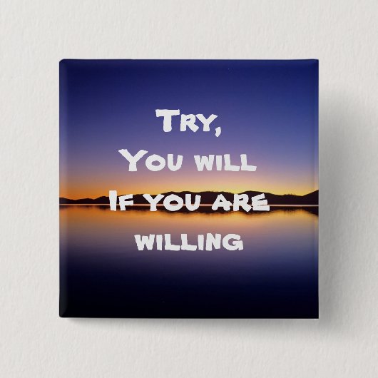 Motivatie knoppen vierkante button 5,1 cm (Voorkant)