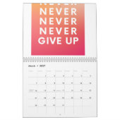 Motivatie Koele Hoge kwaliteit Multi Titel Kalender (Mar 2027)