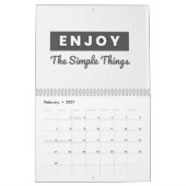 Motivatie Koele Hoge kwaliteit Multi Titel Kalender (Feb 2027)
