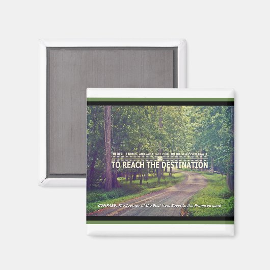 Motivatie koelkastmagneten magneet (Voorkant / Achterkant)