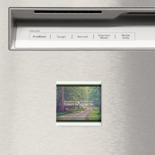 Motivatie koelkastmagneten magneet (Insitu (Vaatwasser))