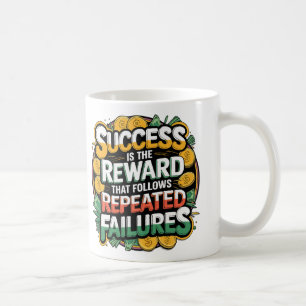 Motivatie Koffie Mok Kleurrijke Inspiratie Quote