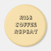 Motivatie koffiecitormagneet magneet (Voorkant)