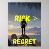 Motivatie kunst aan de muur poster (Voorkant)