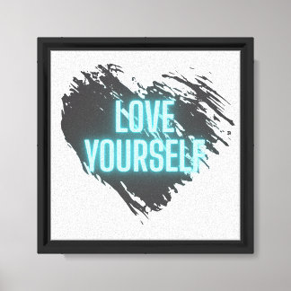 motivatie kunst canvas afdruk