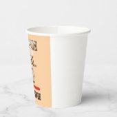 Motivatie laden... na de koffie papieren bekers (Links)